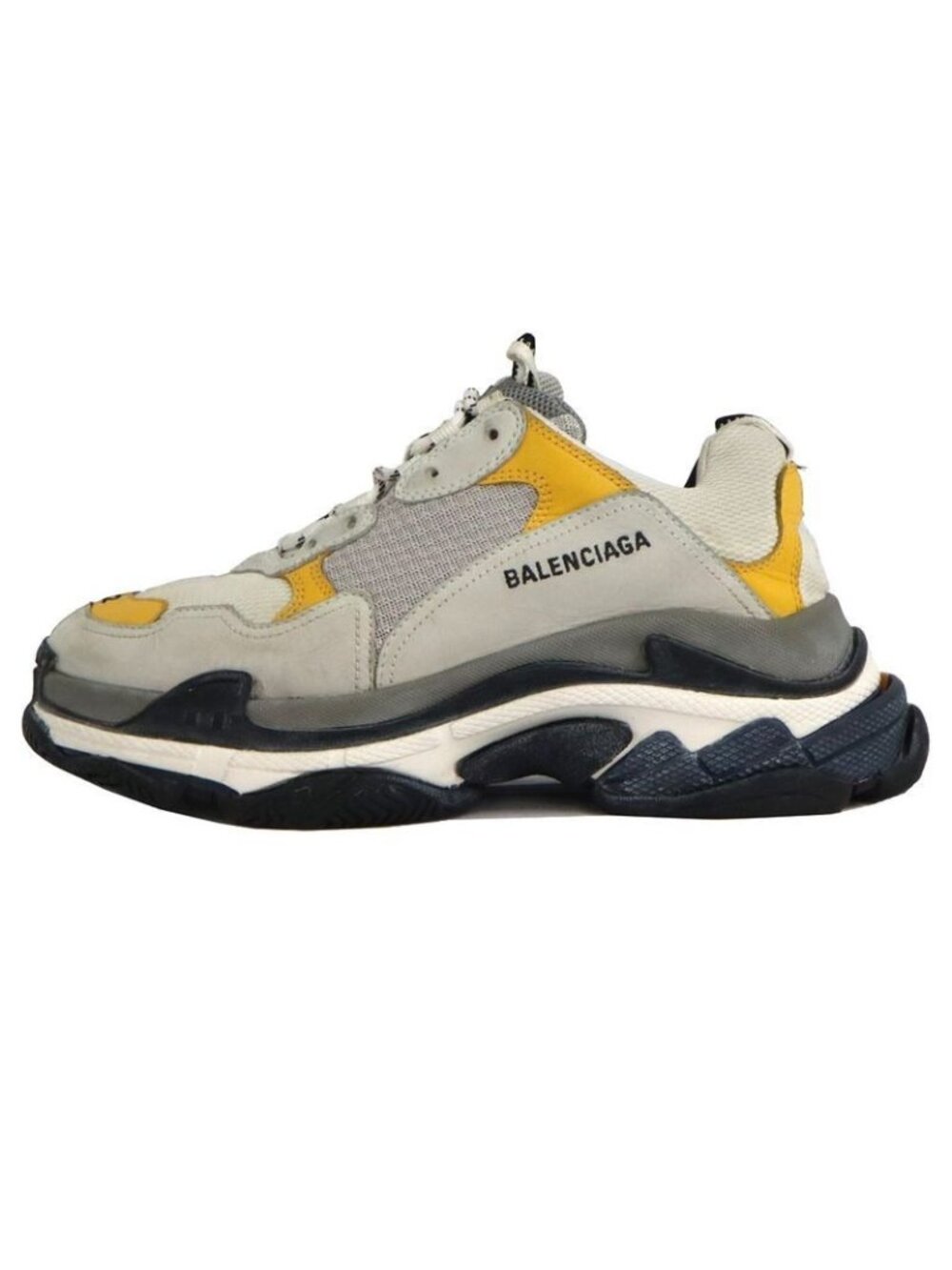 Balenciaga Triple S Split Sneakers Size 42 Multicolo - Picture 2 of 11